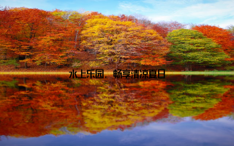 水上乐园, 畅享清凉夏日