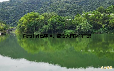 白云山登高望远, 感受大自然的气息