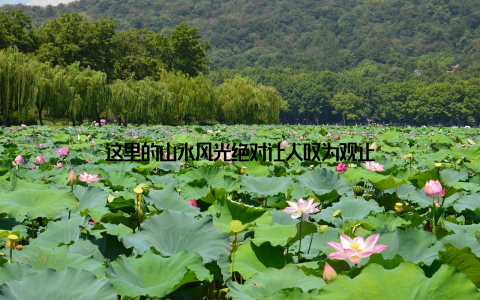 这里的山水风光绝对让人叹为观止